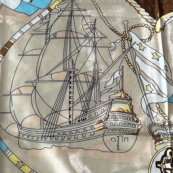 R-2239- Nautical Scarf Women's 100 % Polyester NWT - Picture 8 of 8